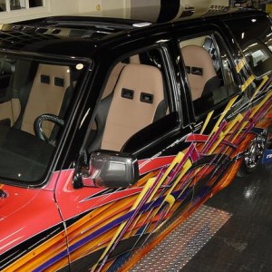 I beleive this to be the 1st bd'd 4runner so I'll post several pics