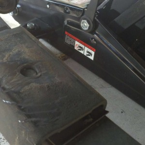 grinding for the universal drop block