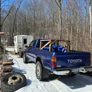 Sunrader with parts truck