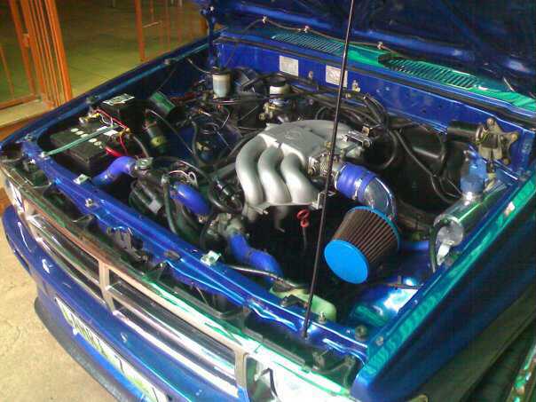 88 toyota with E 30 320i engine