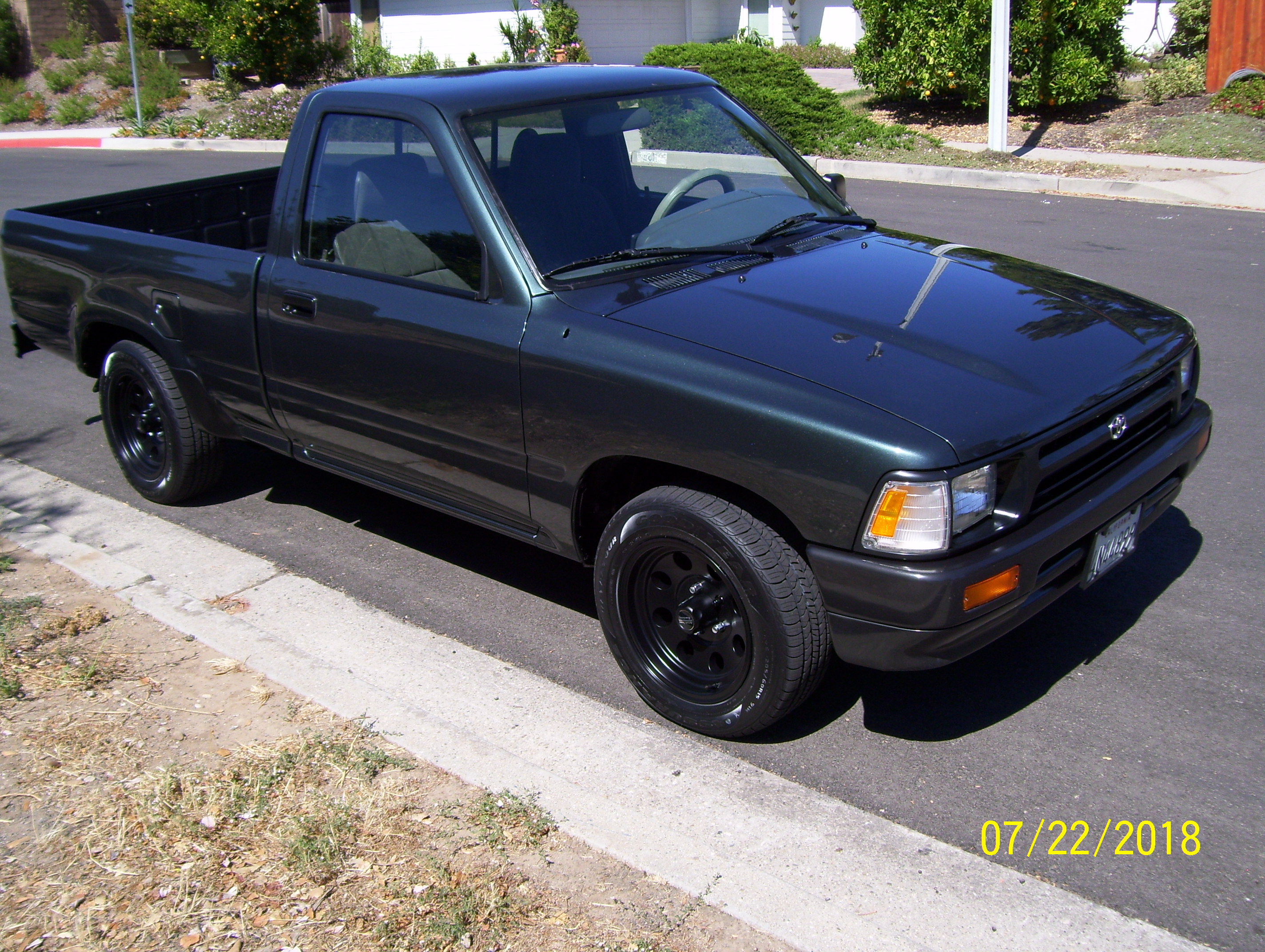 92 Toyota Left Front Curb View Painted
