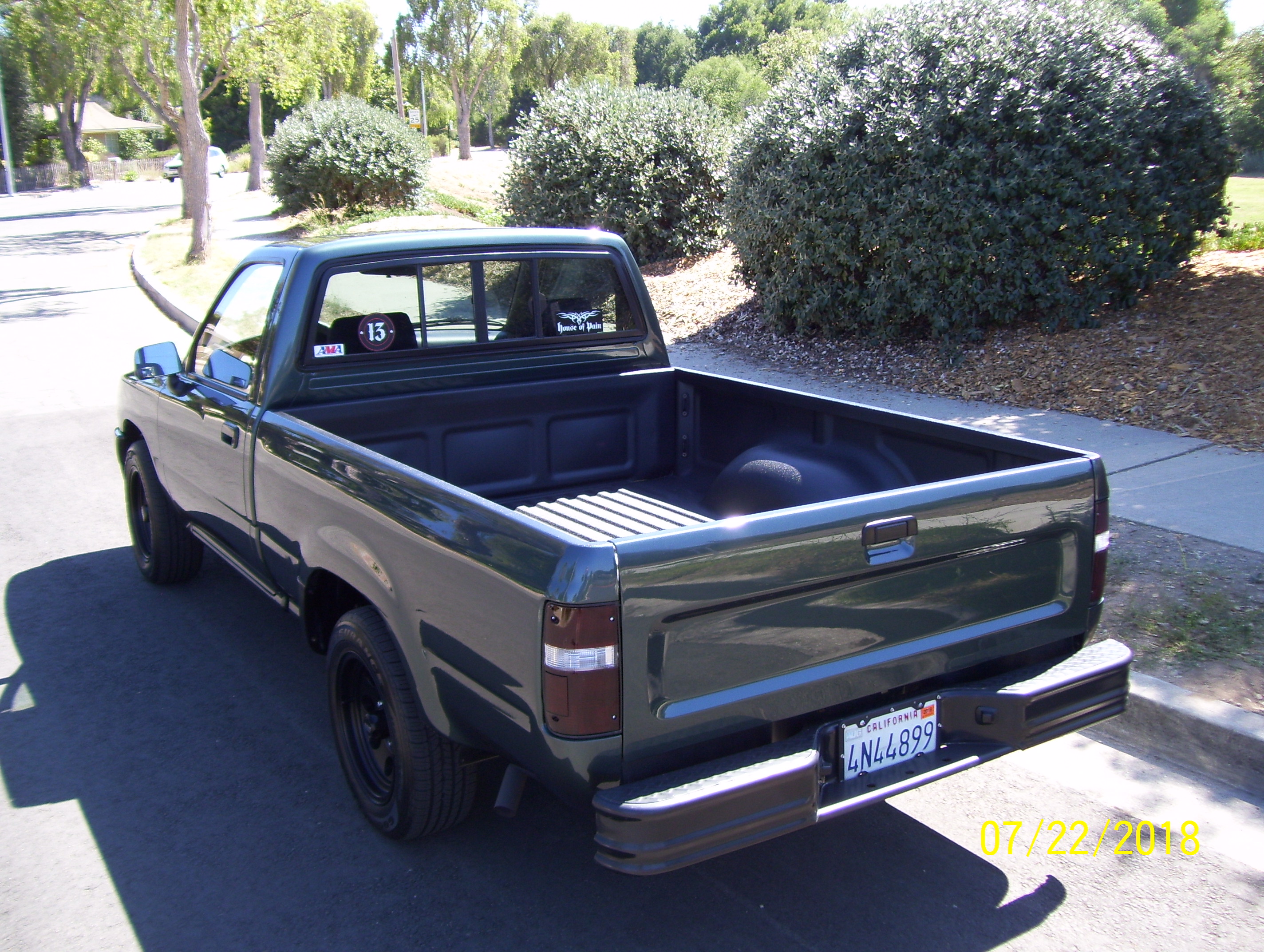 92 Toyota Left Rear Painted
