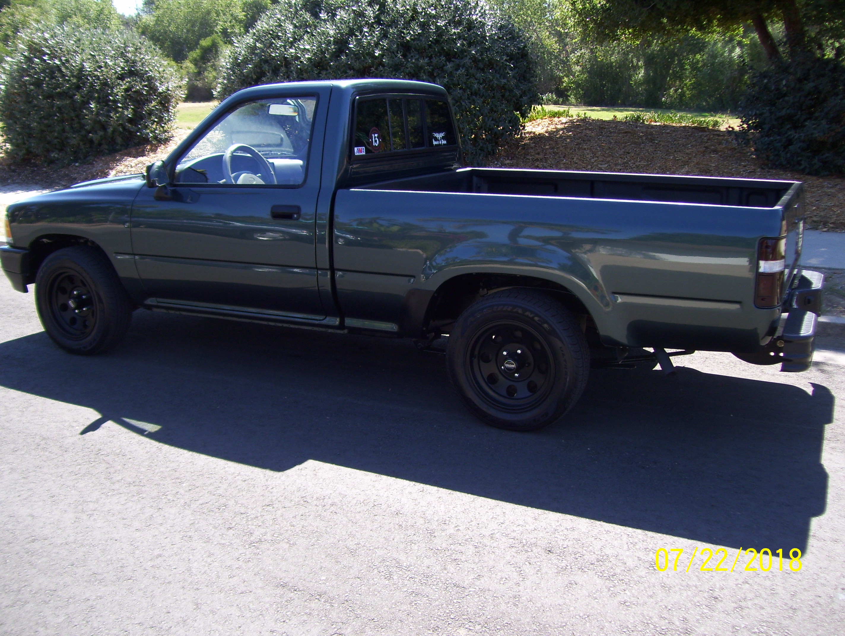 92 Toyota Right Side Painted