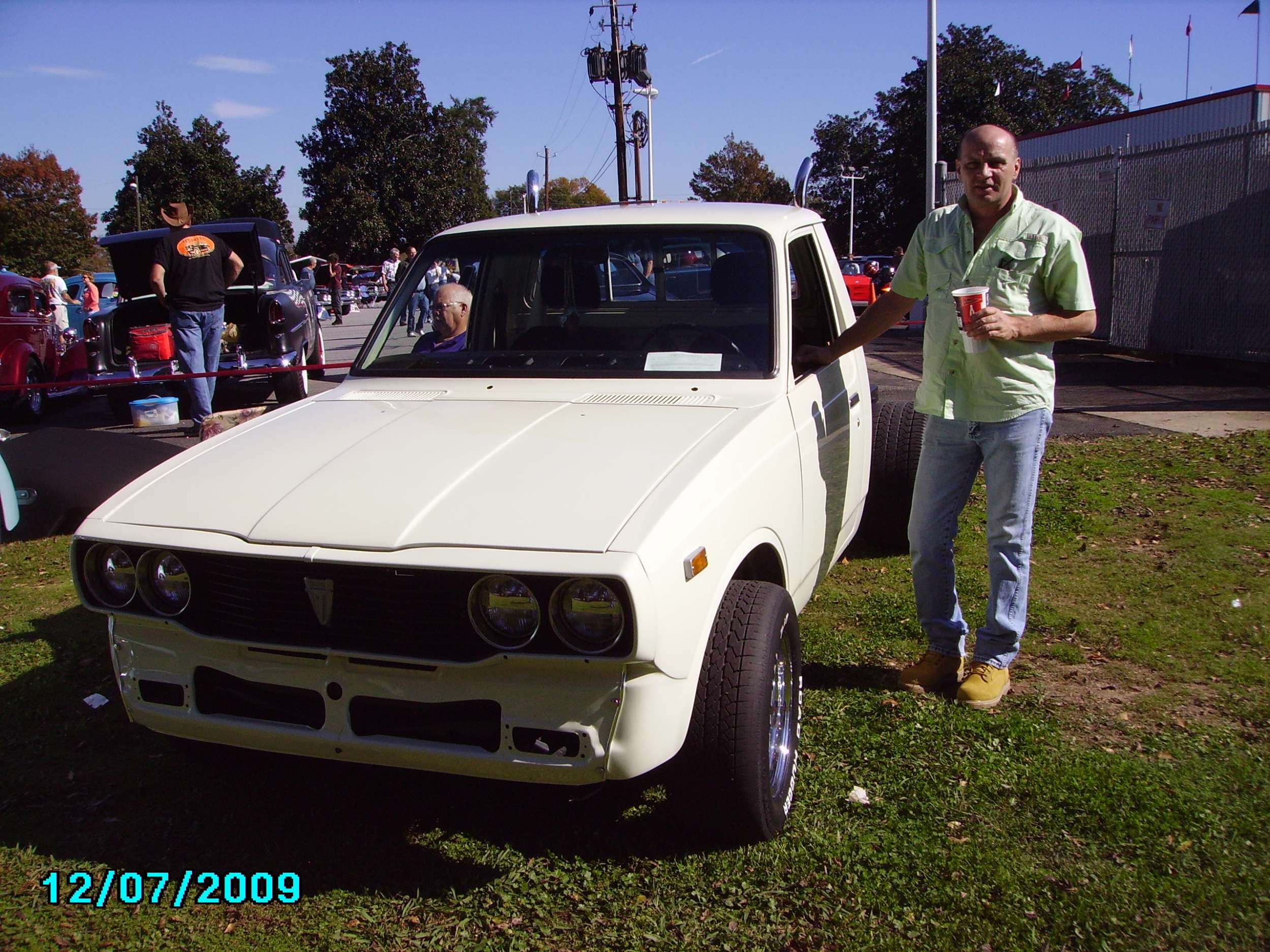 at a car show in athens ga