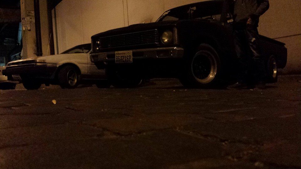At Red Door Meet with my buddy in his Ae86 (im bying that :)