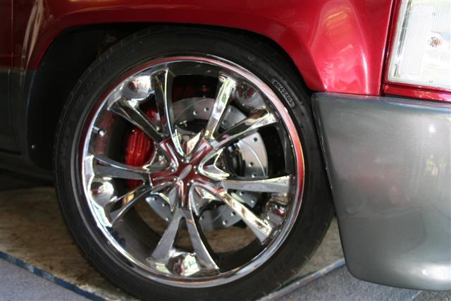 Front 12.19'' Wilwood rotor/ Toyota 4 Runner calipers