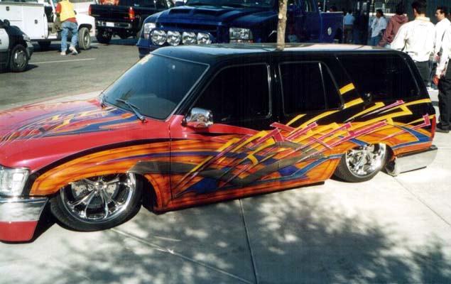 I beleive this to be the 1st bd'd 4runner so I'll post several pics
