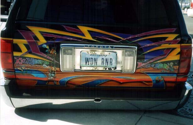I beleive this to be the 1st bd'd 4runner so I'll post several pics