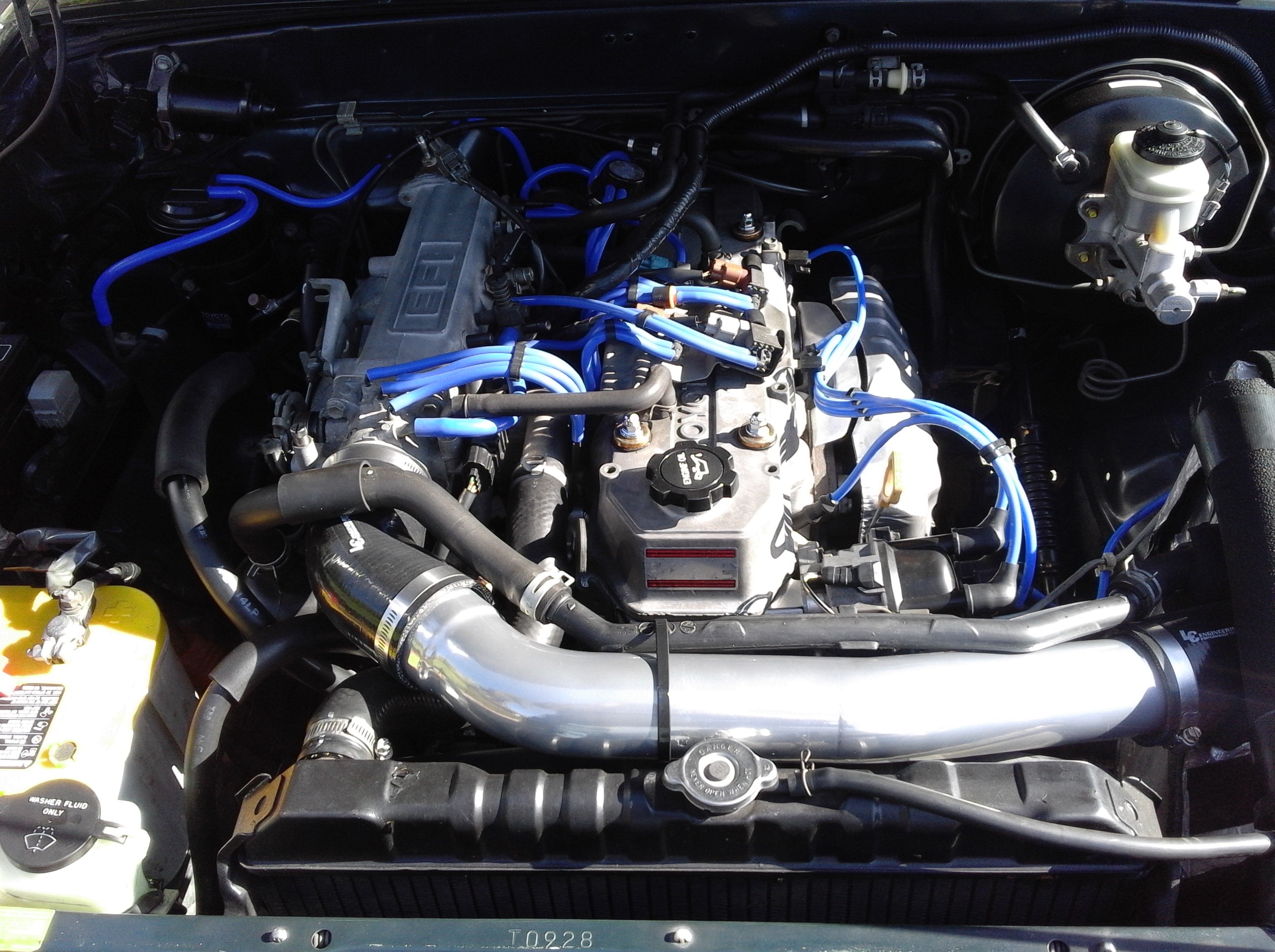 My 92 Toyota Engine Bay