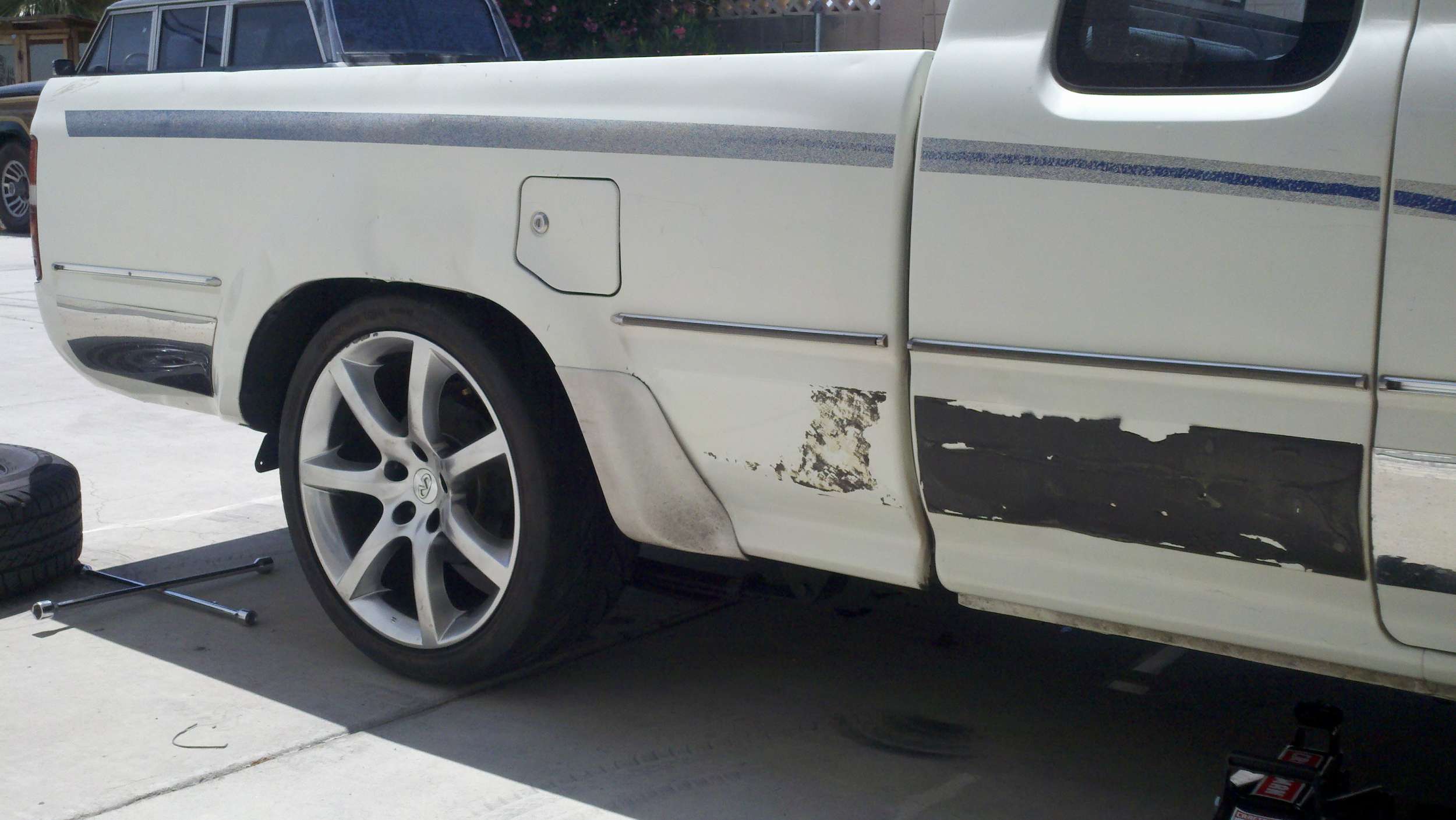 Rear installed