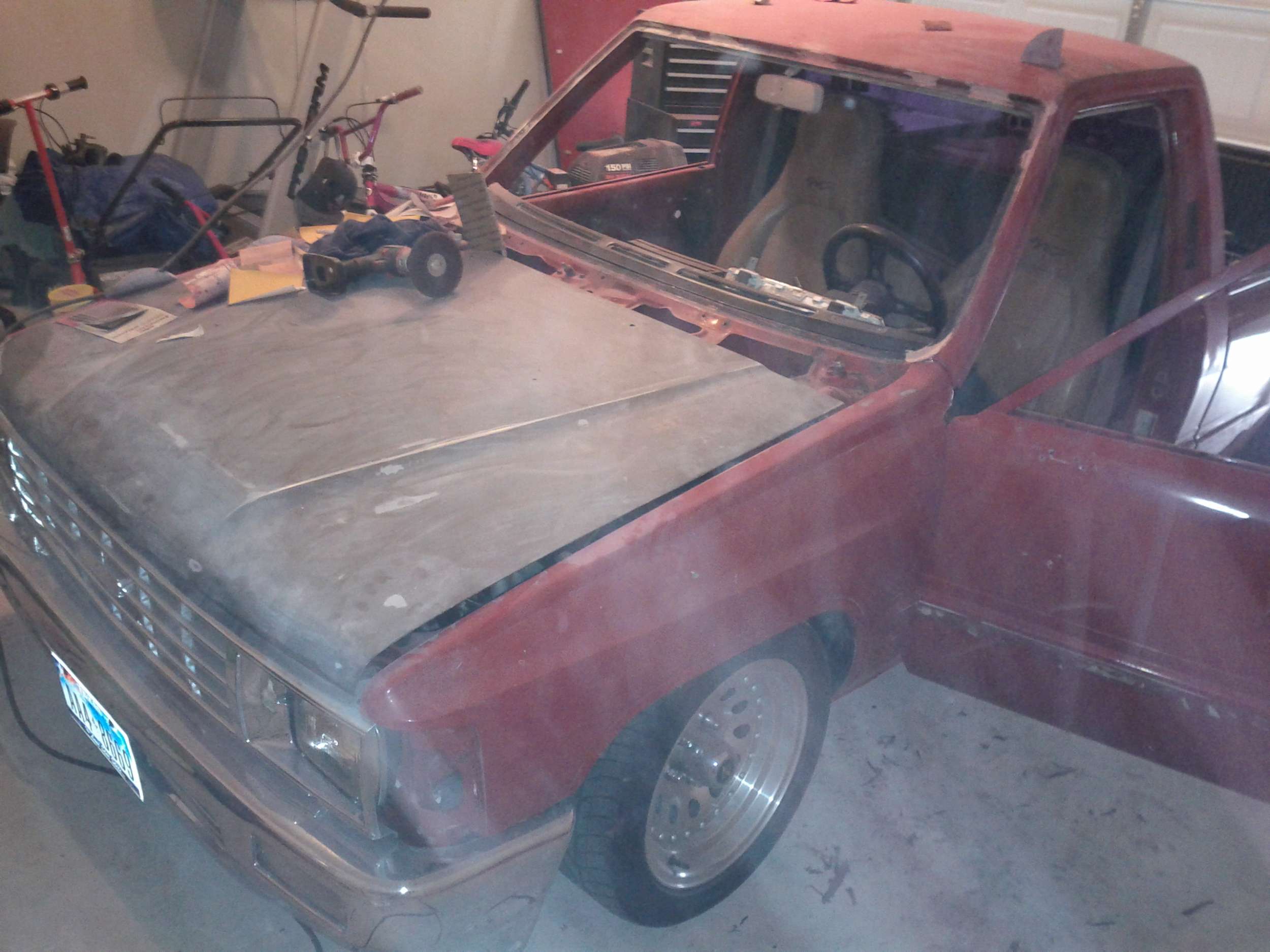 Start of tear down and body work
